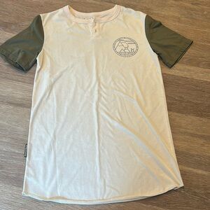 ✌️Dutch Bros Green + Cream Tree small Vintage DB